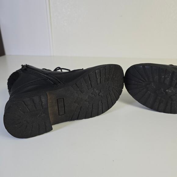 Adrienne Vittadini Alica Black High Top Boots size 1 - Picture 9 of 9